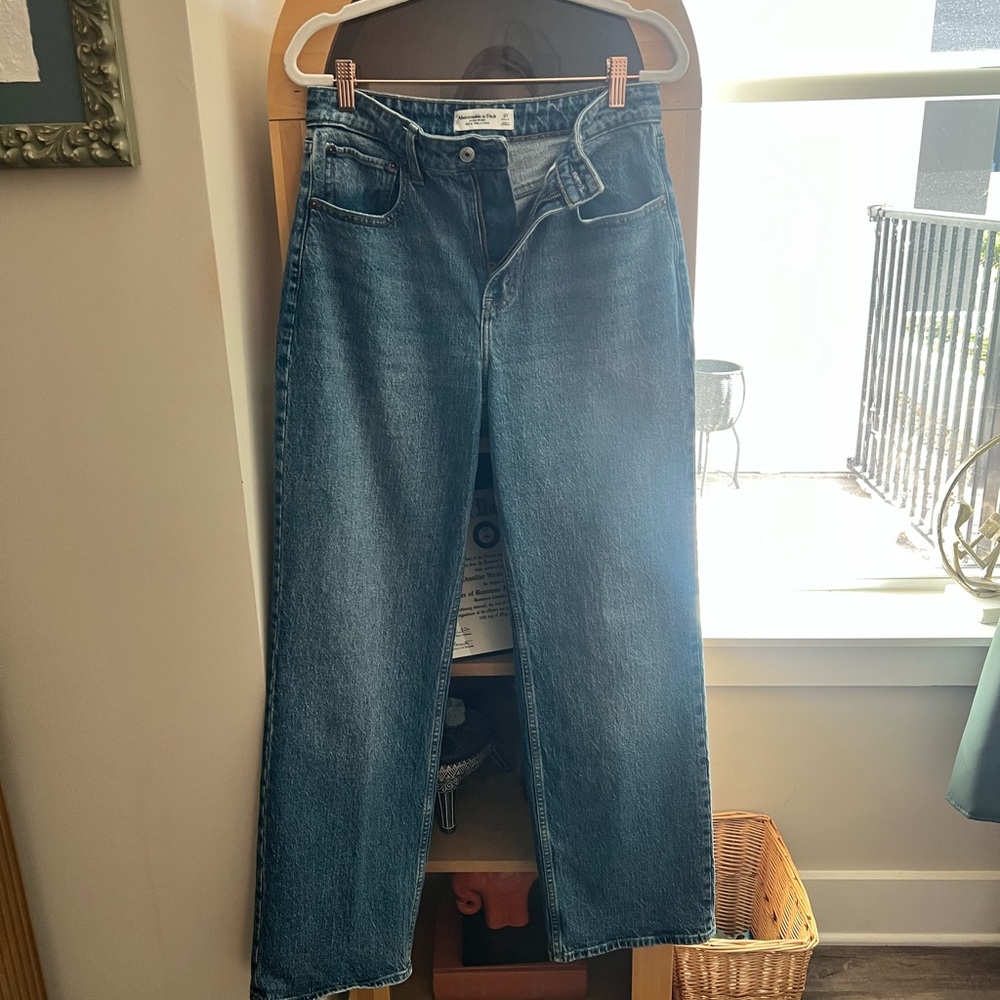 Abercrombie & Fitch curve love high rise size 27